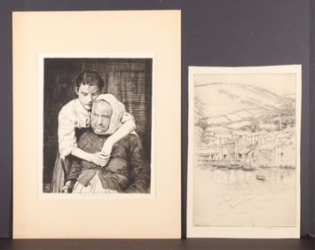 Kerr Eby - William Lee Hankey - Etching