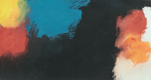 Eugene Brands - Abstract, Gouache