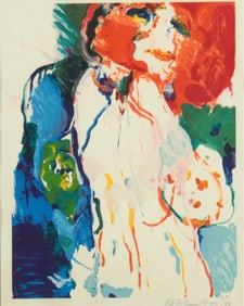 Kees Von Bohemen - Figuur Lithograph