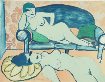 Guilluame Cornielle - Lithograph