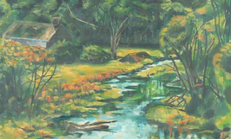 20th C. Landscape signed L. Taschler