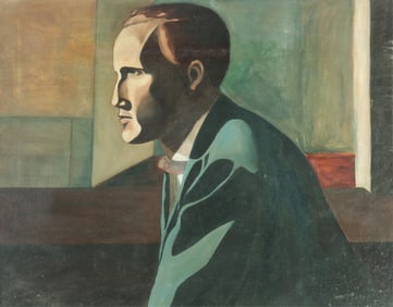 William M. Kent - Self Portrait - O/C