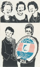 William M. Kent - Society For The Abolition of Sex- Slate print