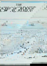 Saul Steinberg - New Yorker Poster - Signed