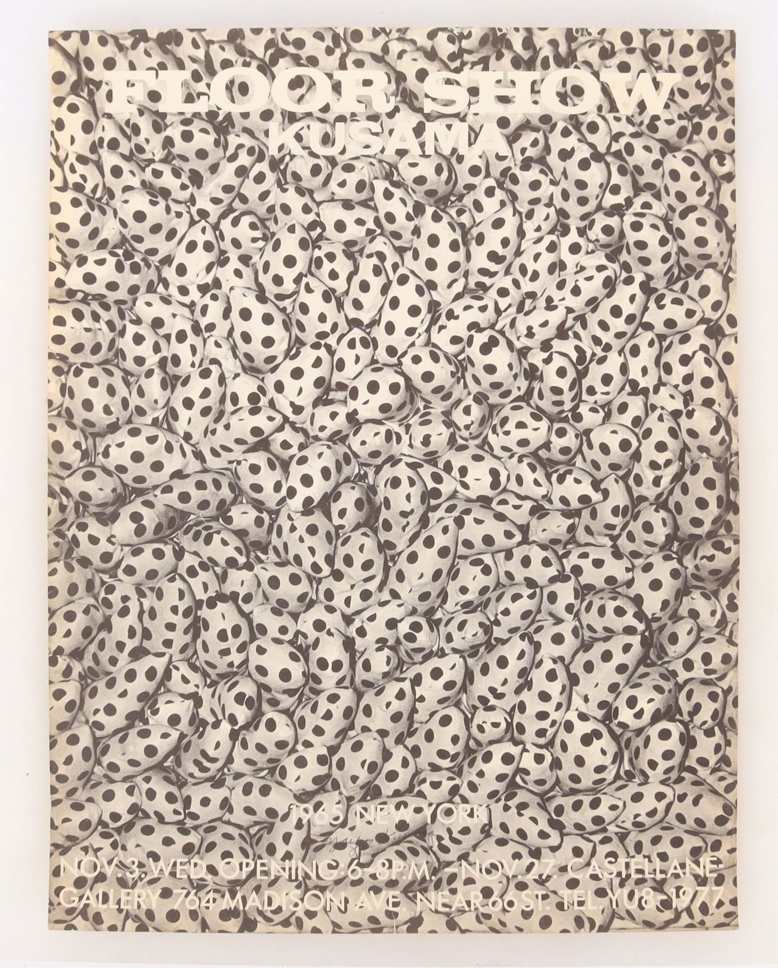 Yayoi Kusama - Floor Show - Signed Poster (1 of 10)