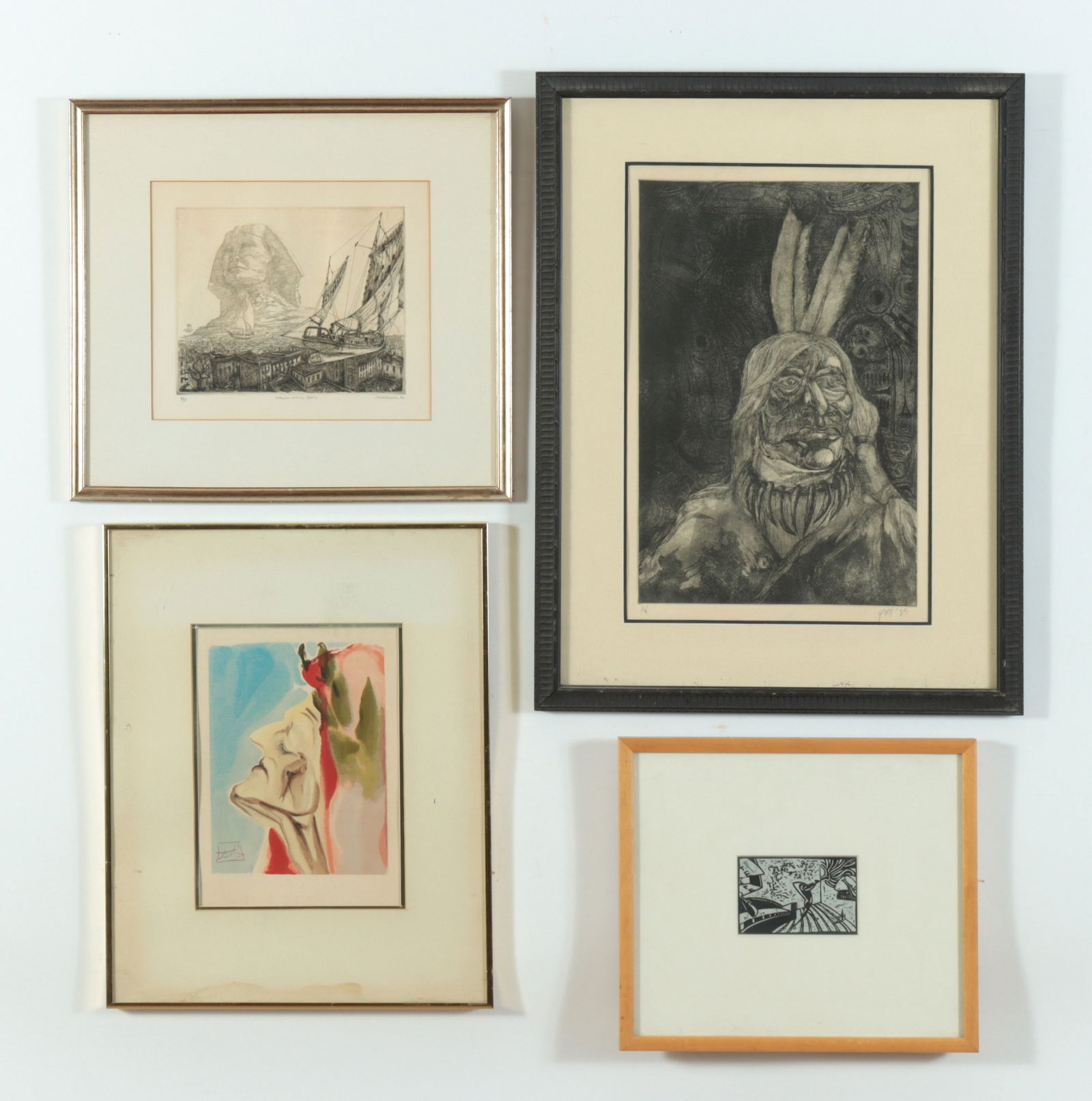 Four Contemporary and Modern Prints (1 of 7)