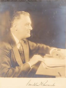 Franklin D. Roosevelt Signed Photograph