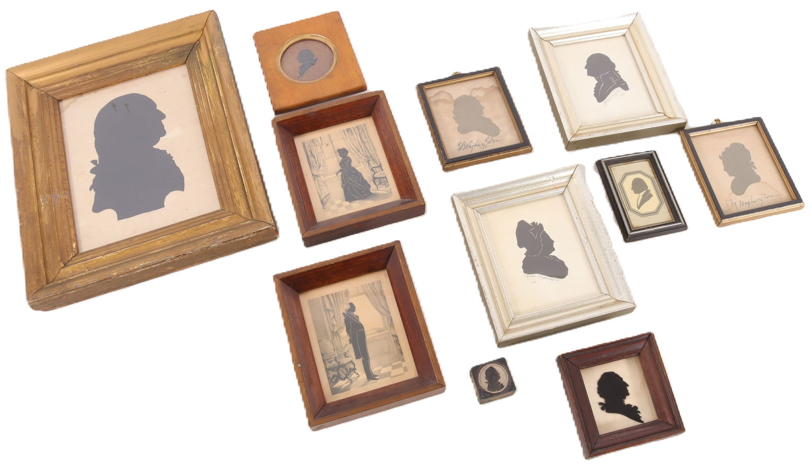 Group Silhouettes George & Martha Washington (1 of 12)