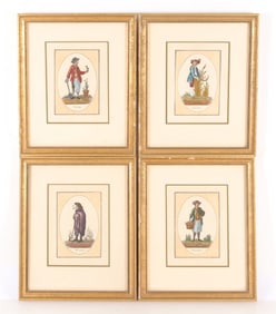 Four Seasons, Continental School Lithographs