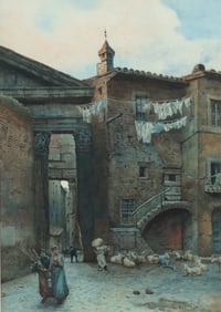 Ettore Roesler Franz - W/C