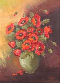 Mildred Miller - Anemones - O/C