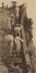 The Steps at Capri - Etching
