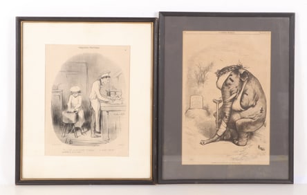 Daumier - Nast - Political Illustrations