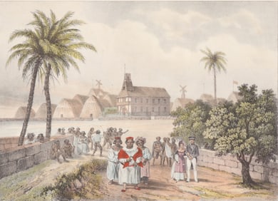 Dupetit-Thouars - Honolulu - Queen Kinau