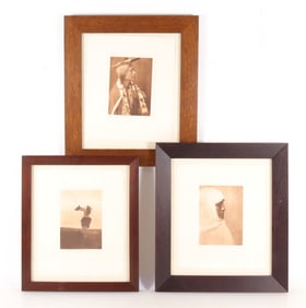 Three Edward Curtis Intaglio Photogravures