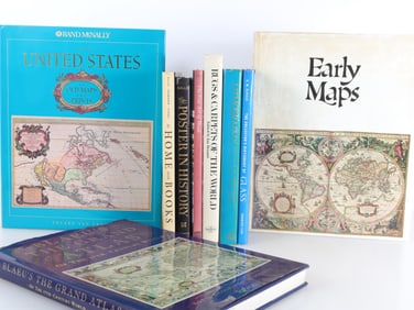 Group of Books on Antiques & Maps