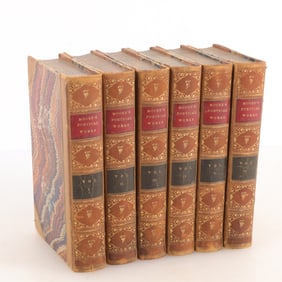 Thomas Moore Poetical Works 6 Volumes