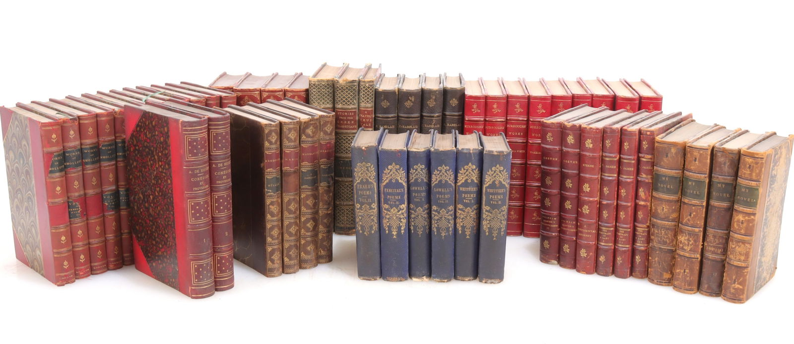 Assorted Antiquarian Hardcover Books 54 Vols (1 of 9)