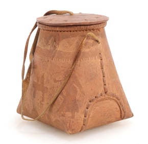 Native American Bark Basket