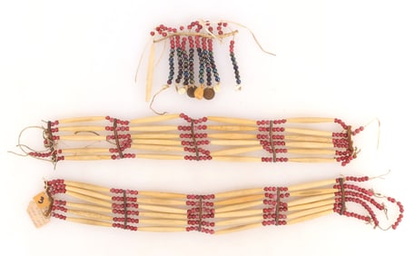 Sioux Ceremonial Dress Piece 1875