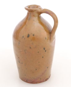 Redware Jug with Handles, Maine