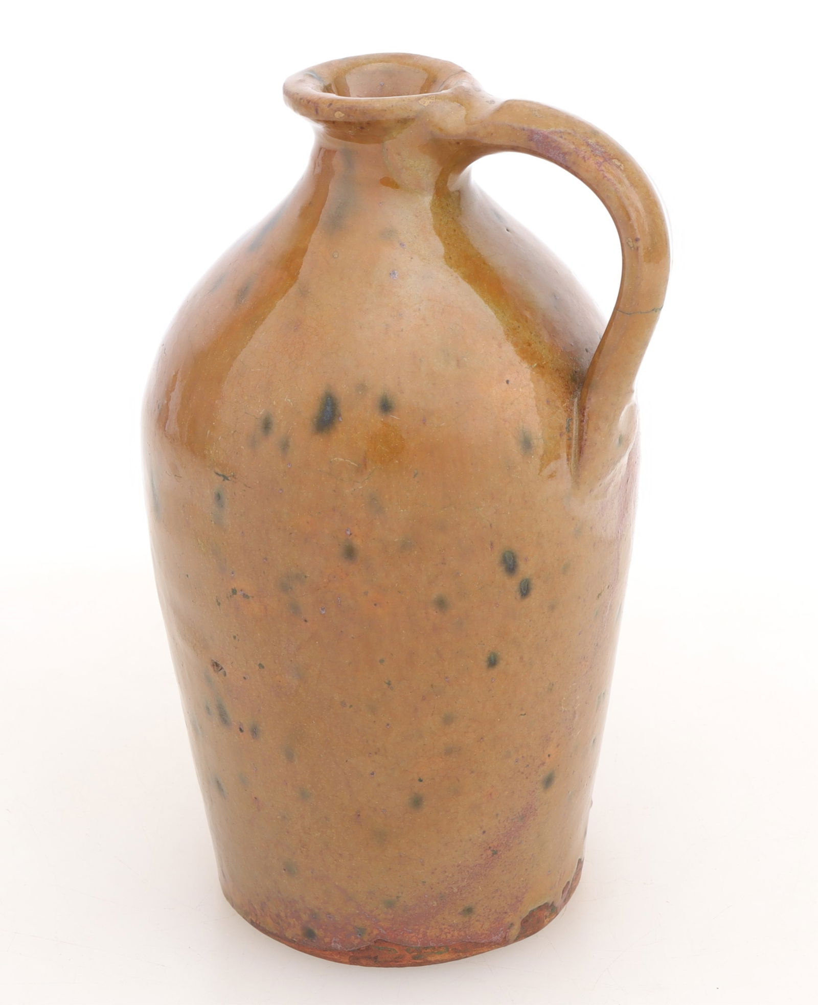 Redware Jug with Handles, Maine (1 of 9)