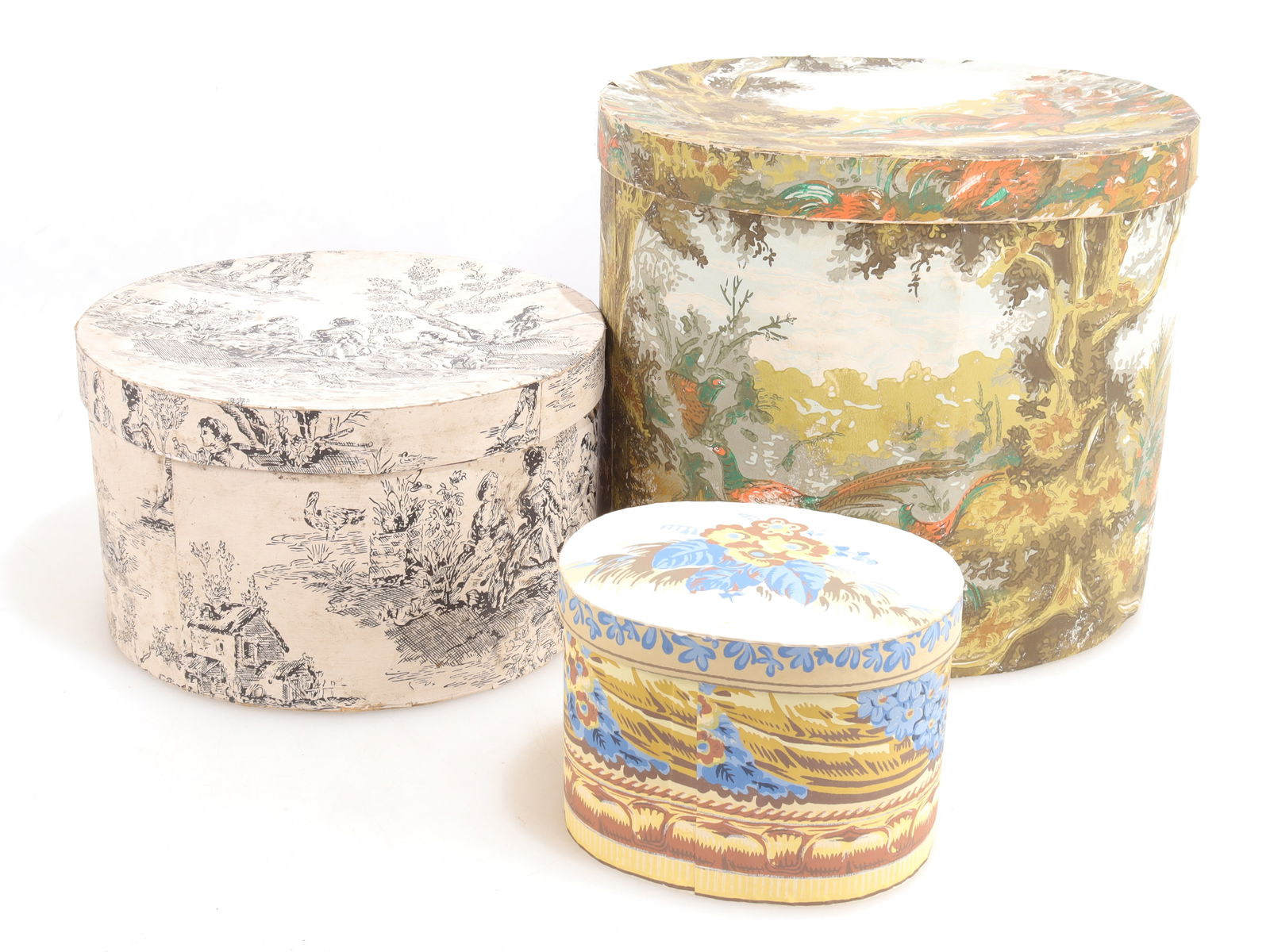 Three Vintage Band Boxes (1 of 6)