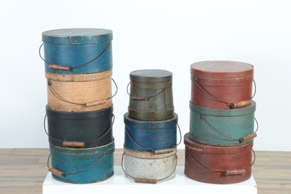 Assem Group 9 Painted Covered Pails