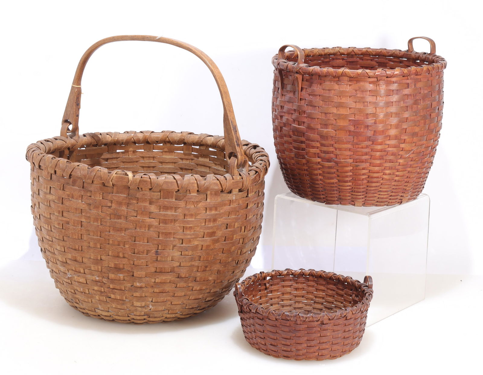 Three American Baskets, 19C (1 of 7)