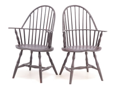 Pair Mini Windsor Armchairs