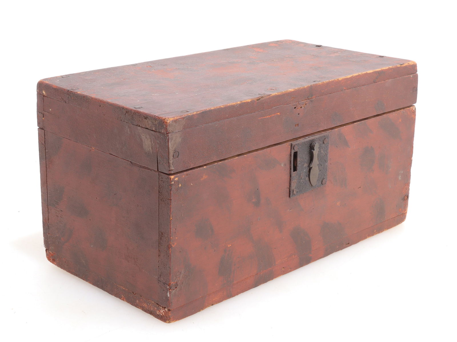 Red/Black Painted Document Box, American, L19 (1 of 6)