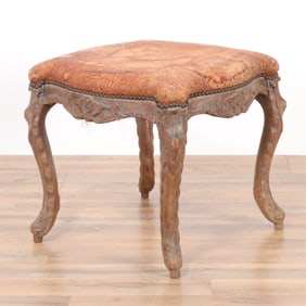 Mid 18th C. Louis XV Beechwood Tabouret - Peter A. Paanakker Estate