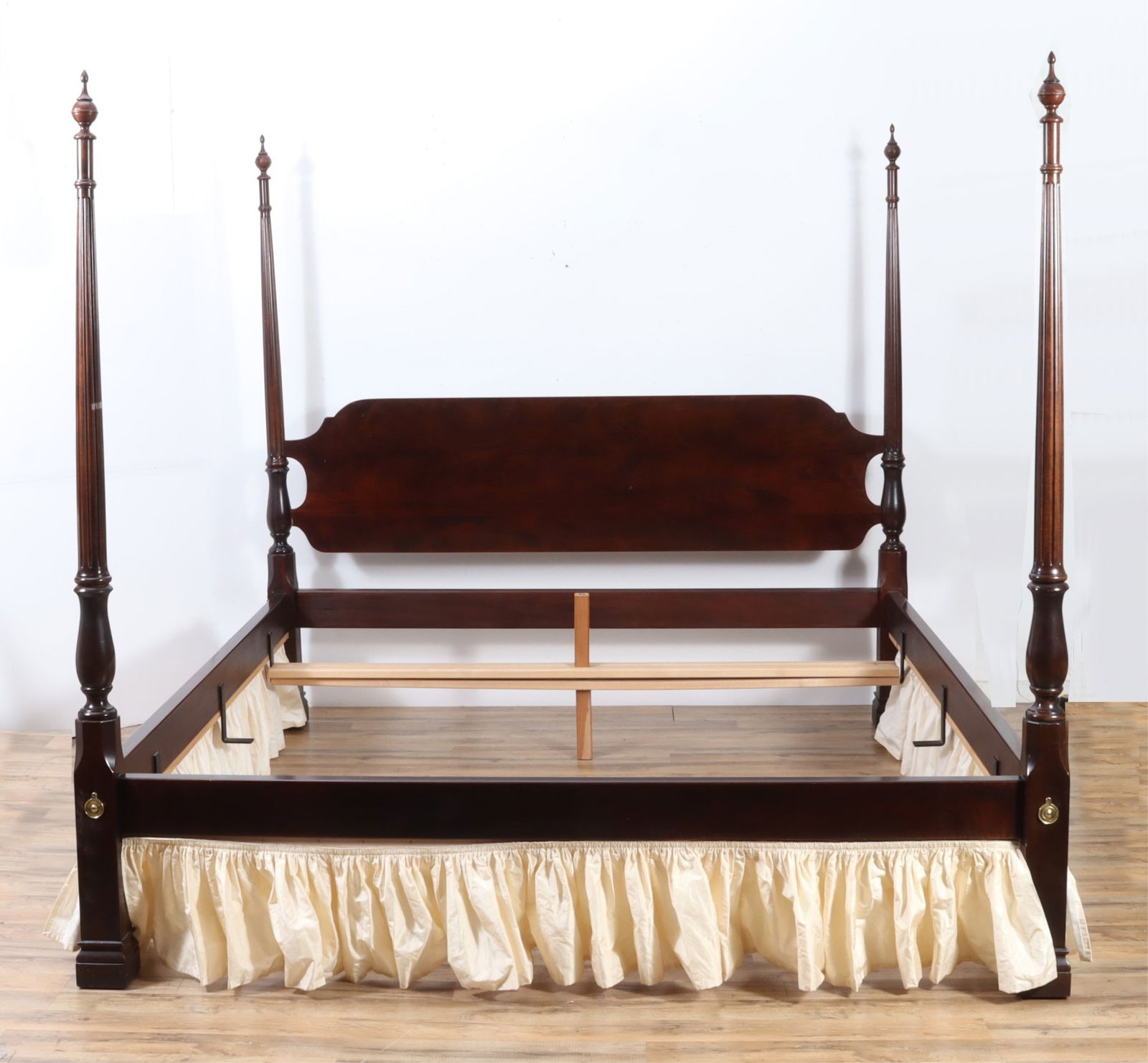 George III Style Mahogany King Bedstead (1 of 7)