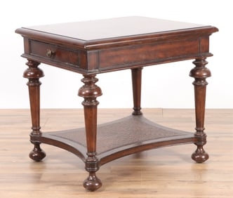 Lexington Baroque Style Walnut Side Table