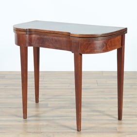 Federal Style Mahogany Games Table