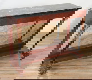 Viennese Neo-Biedermeier Mahogany Console