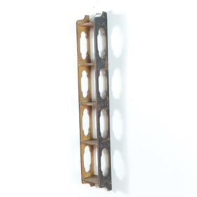 Oriental Five Tier Hanging Wall Shelf