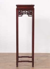Chinese Hardwood Pedestal