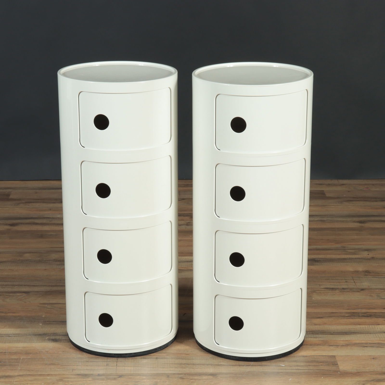 Pair Anna Castelli for Kartel Pedestal Cabinets (1 of 5)