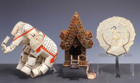 Group of Indian and South Asian items