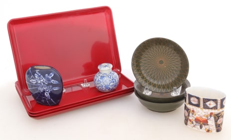 Japanese Porcleain and Lacquer Items