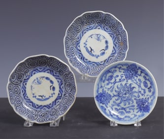 Three Japanese Arita Bowls