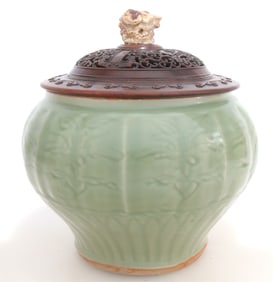Longquan Style Celadon Vase