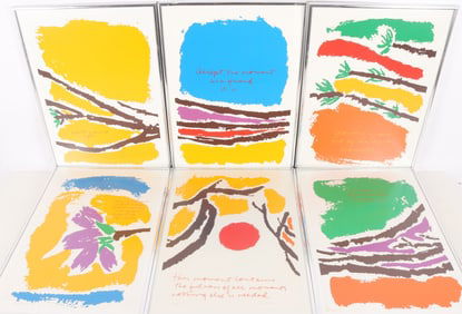 Sister Corita Kent - "Moments" Series Selections