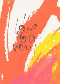 Sister Corita Kent - I Love You, Very