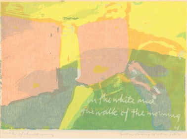 Sister Corita Kent - Walk of the Morning