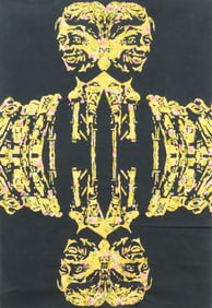 William M. Kent - RFK - print on fabric