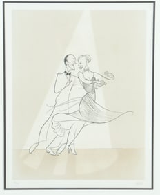 Al Hirschfeld - Fred Astaire & Ginger Rogers Litho