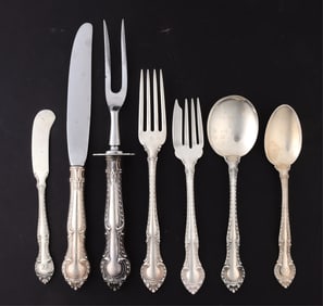 Gorham English Gadroon Sterling Silver Flatware