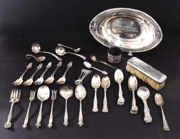 Group of Sterling Silver Flatware